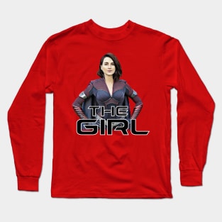 the girt Long Sleeve T-Shirt